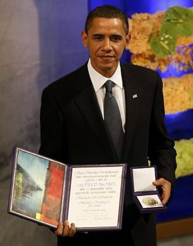 POLITICA Obama Ganha Nobel da Paz