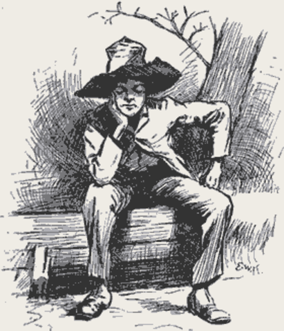 Huck Finn and Ms. Watson