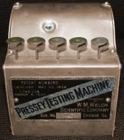 pressey testing machine