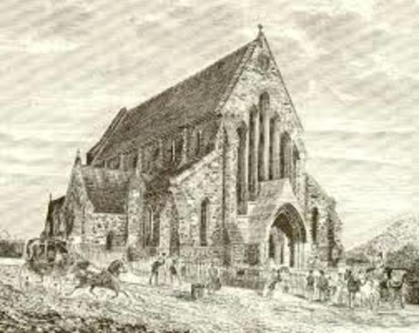 Henry VIII became the head of the Anglican Church