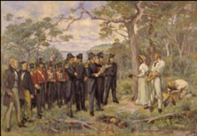 Colony of Western Australia established at Perth by Captain James Stirling