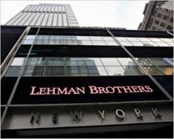queda do banco Lehman Brothers