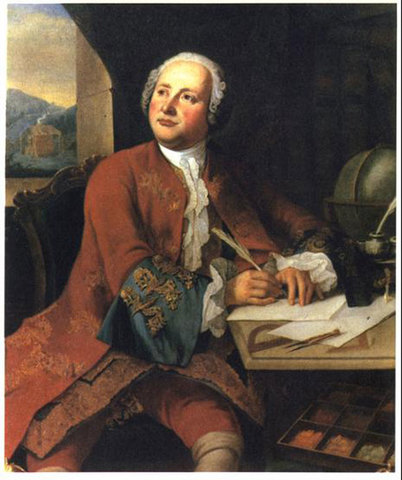 Mikhail Lomonosov -  polymath, scientist and writer, who made important contributions to literature, education, and science