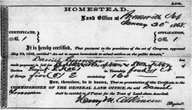 Homestead Act