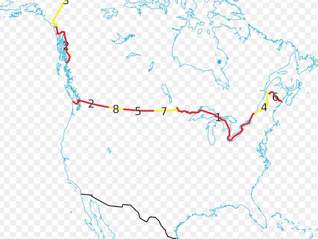 Dates that the U.S. Military Crossed into Canada