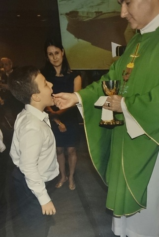 Finalmente comungando!