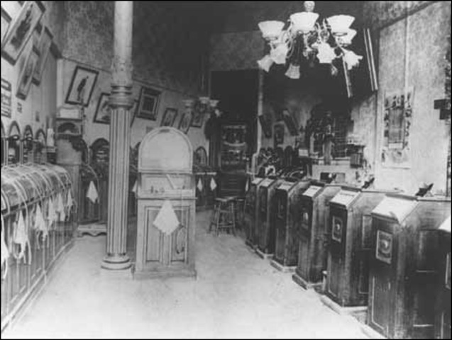 First Kinetoscope Parlor