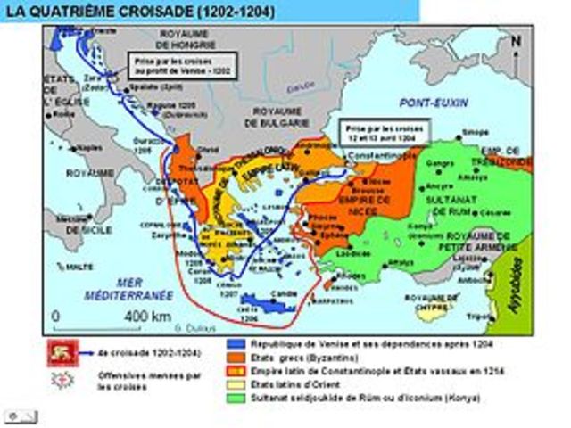 Preparativos de la cuarta cruzada