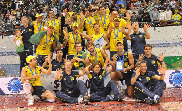 Brasil ganha Liga Mundial de Vôlei