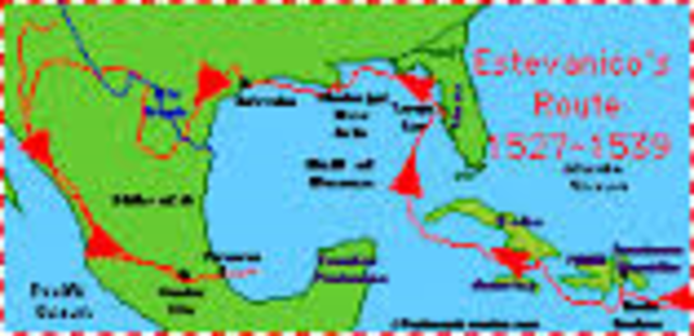 Fray Marcos and Esteban's Journey