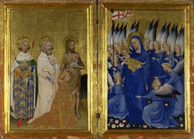 Wilton Diptych for Richard II of England