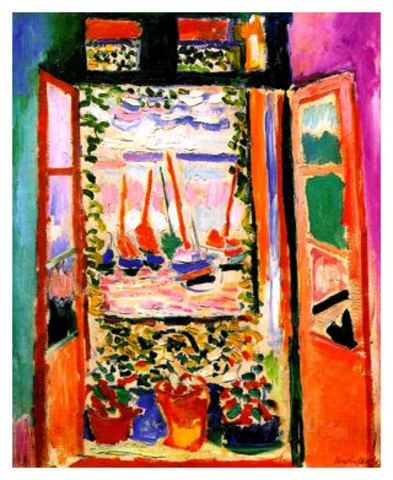 HENRI MATISSE (1869-1954) 'The Open Window, Collioure', 1905 (oil on canvas)