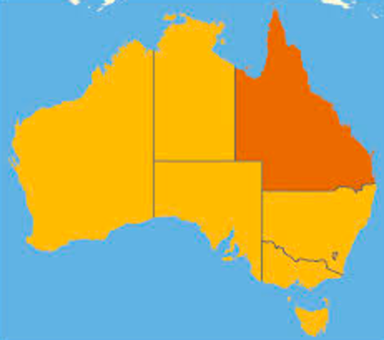 QUEENSLAND separated from New South Wales