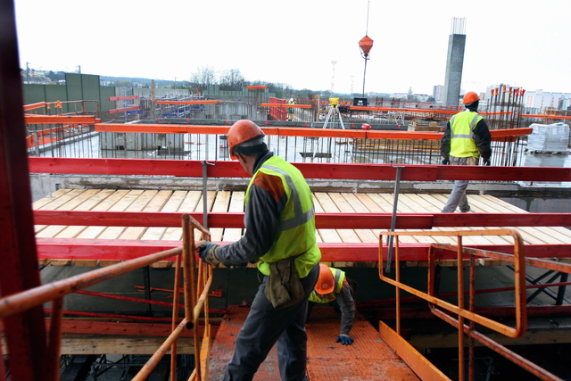 Le chantier est dans les temps