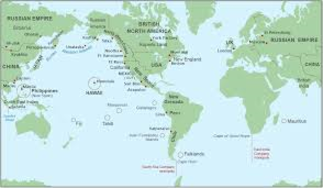 Changes due to the Fur and Sandalwood Trade