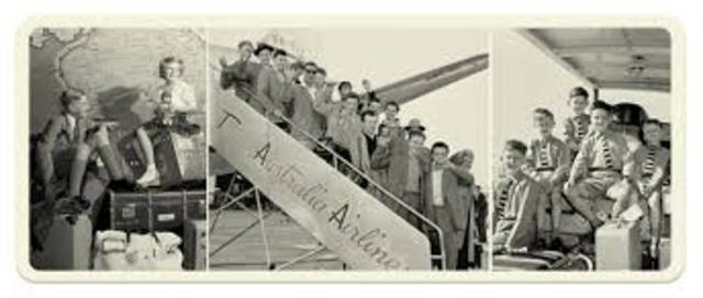 Australia opened it's arms to non-Europeans