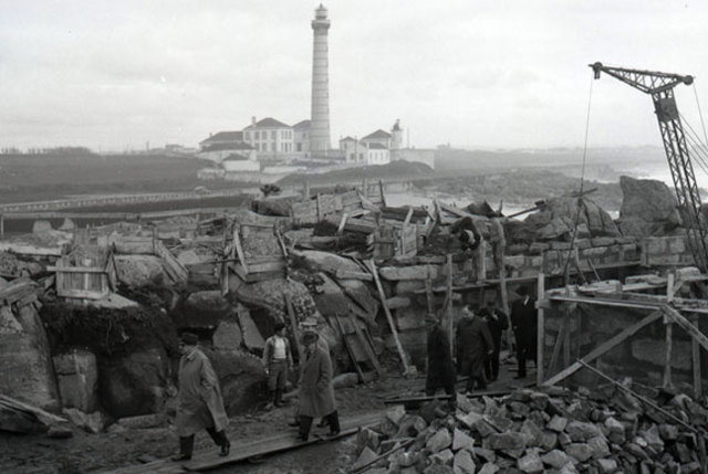 Depois do primeiro traço, a primeira pedra