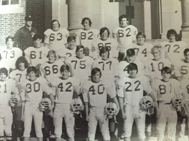 Baker on the football team