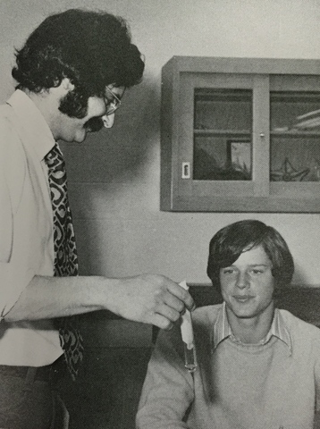 Baker in Science Class