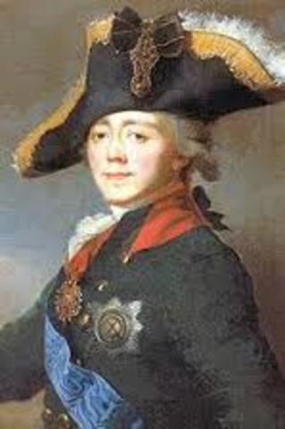 Catherine's son Paul was born in September 20, 1754