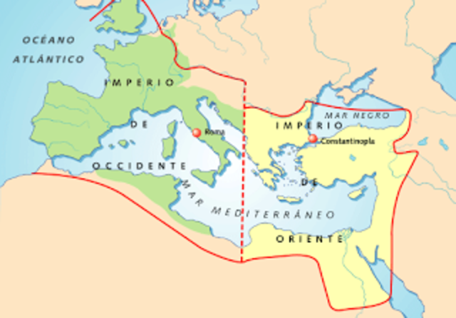 Imperio Romano de Occidente y de Oriente