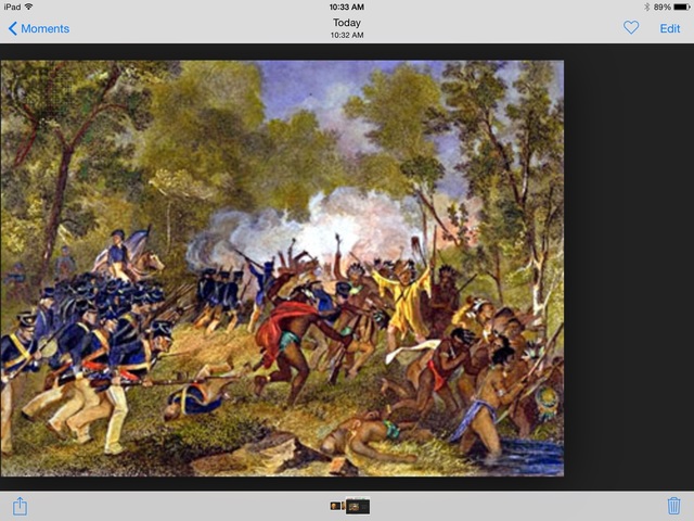 Battle at Tippecanoe Creek
