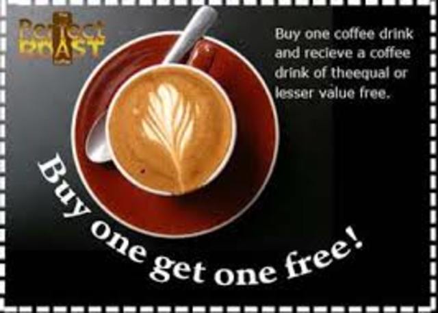 Promotional coupnons start