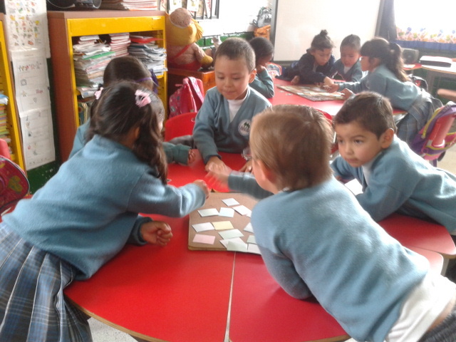 Compartieendo con mis compañeros