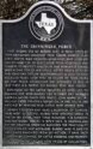 Fence cutting wars prompt the Texas Legislature to pass a law making Fence cutting a felony.