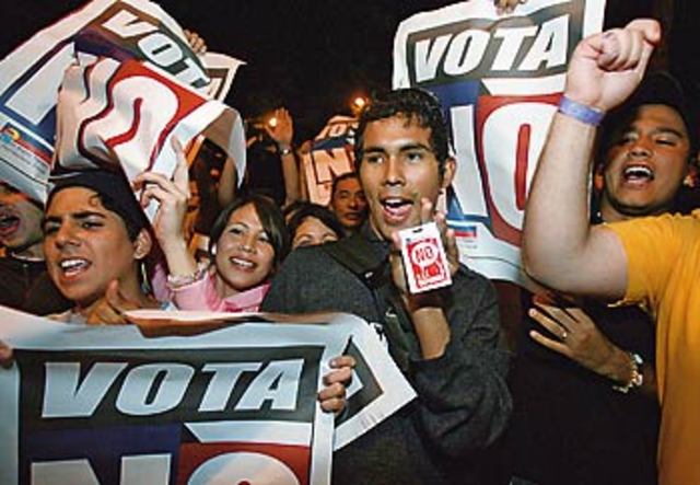 Política - Plebiscito na Venezuela