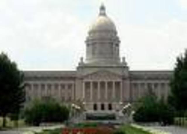 Present state capitol is dedicated.