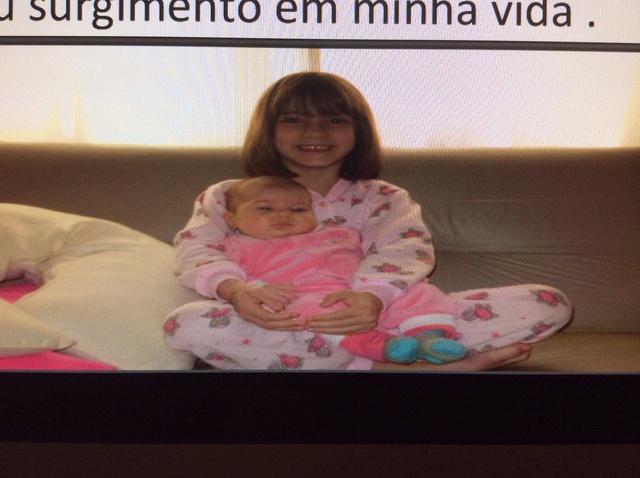 A nova irmã de Victória