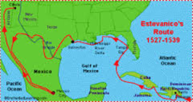 Fray Marcus and Esteban Journey