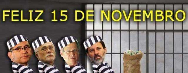 Política - Primeira prisao de politicos