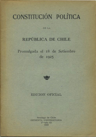 1925 Chilean Constitution
