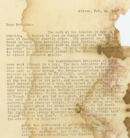 Canadian politics endorsed with column writing and legislation