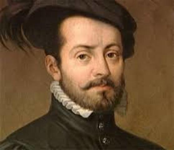 Hernán Cortés parte hacia México.