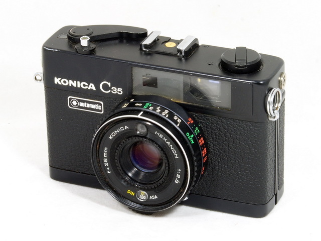 First Point and Shoot, Autofocus Camera - Konica C35 AF