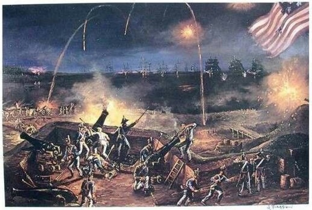 British attack Baltimore