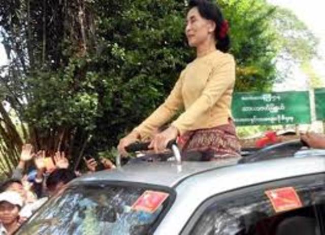 Positive and hope filled-Atack on Aun San Suu Kyi