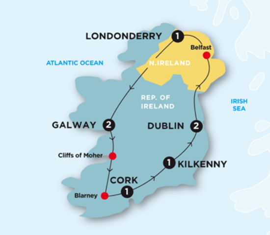 Continue On: Brothers Continue Work Across Ireland.