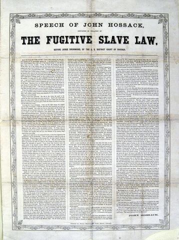 Fugitave Slave law