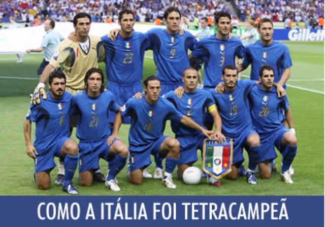 Esportes- Italia vence copa de 2006