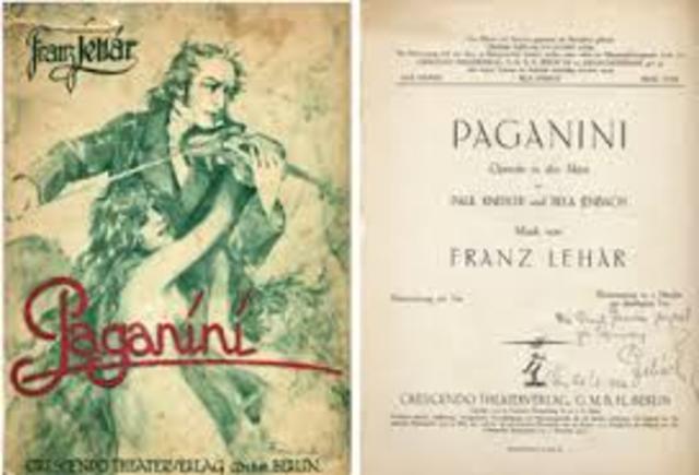 Paganini, Franz Lehar