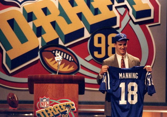 Got drafted to the Colts- Intelligent and Courageous