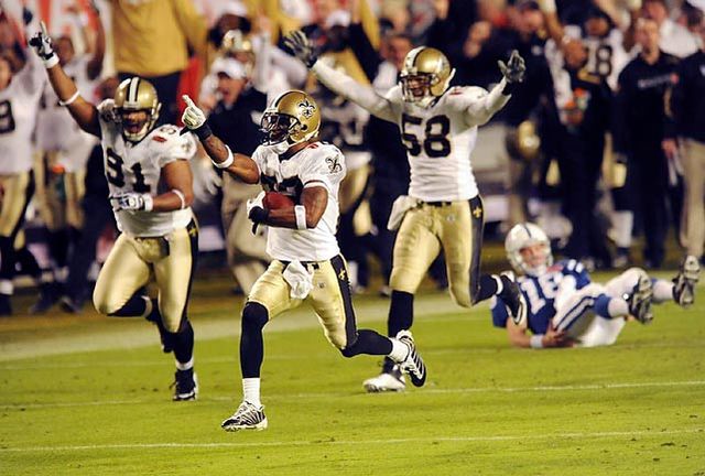 Lost Superbowl to Saints : Perseverence