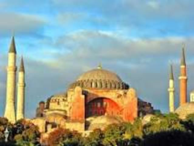 Contrucción del la actual Santa Sofía