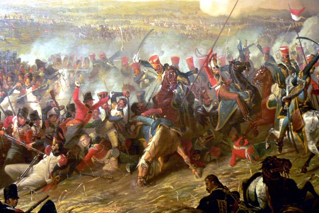 Napoleons defeat in Europe  allowing th ebritish to commit more troops to the war in u.s.