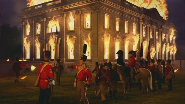 British attack on Washington D.C. and burn the Capitol and the White House