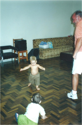 Meus primeiros passos (Pedro)